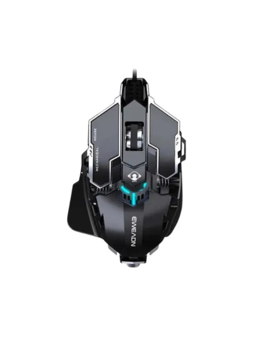EWEADN MK500 Wired Gaming Mouse – RGB, High DPI, Full-Macro Support