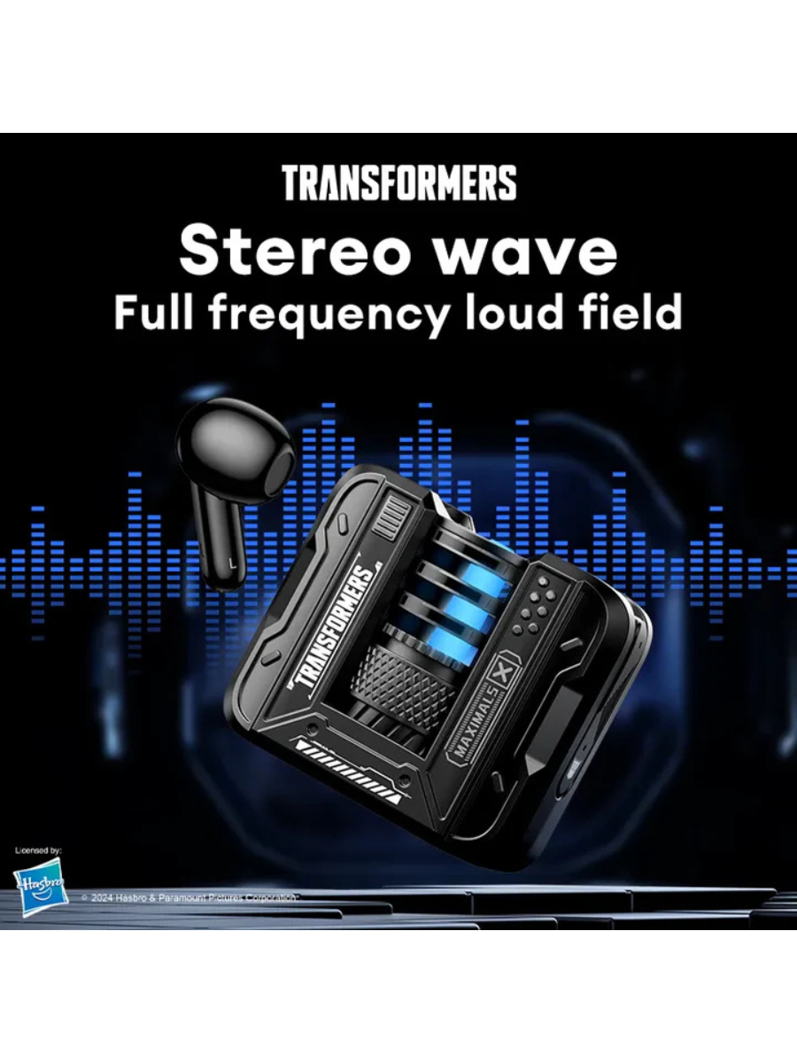 Transformers TF-T71 TWS Gaming Bluetooth Earbuds