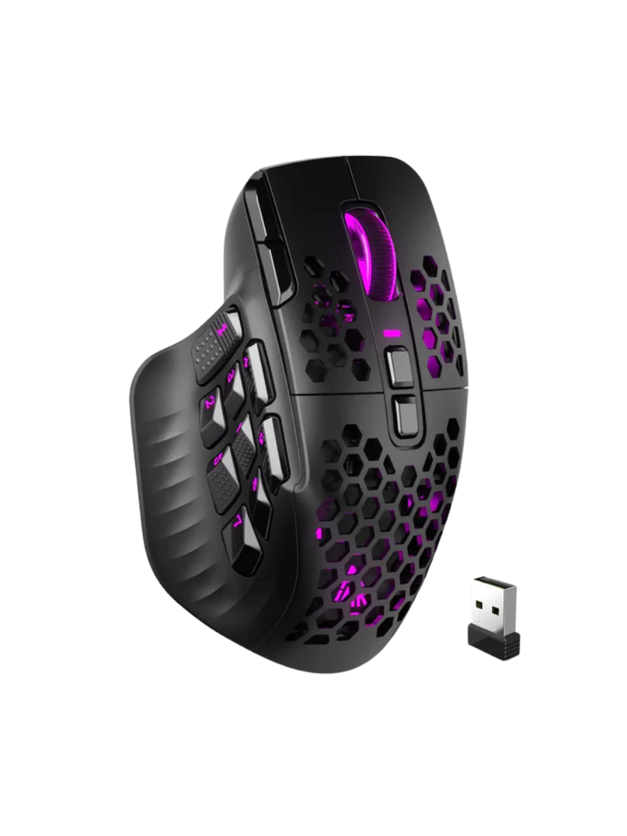 SOLAKAKA SM809 Pro RGB Wireless MMO Gaming Mouse