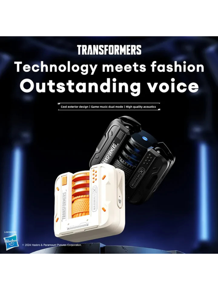 Transformers TF-T71 TWS Gaming Bluetooth Earbuds