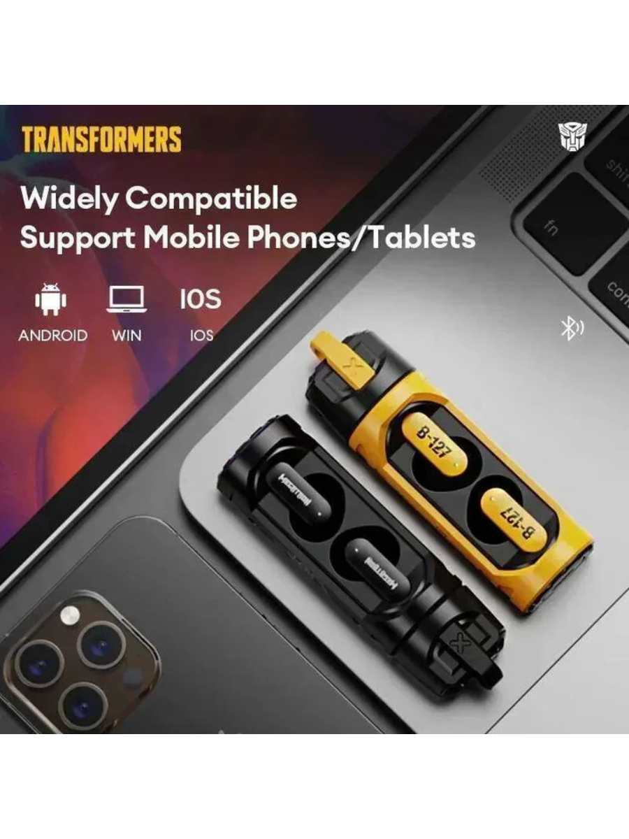 Transformers Bumblebee TF-T11 Bluetooth Wireless Earphones