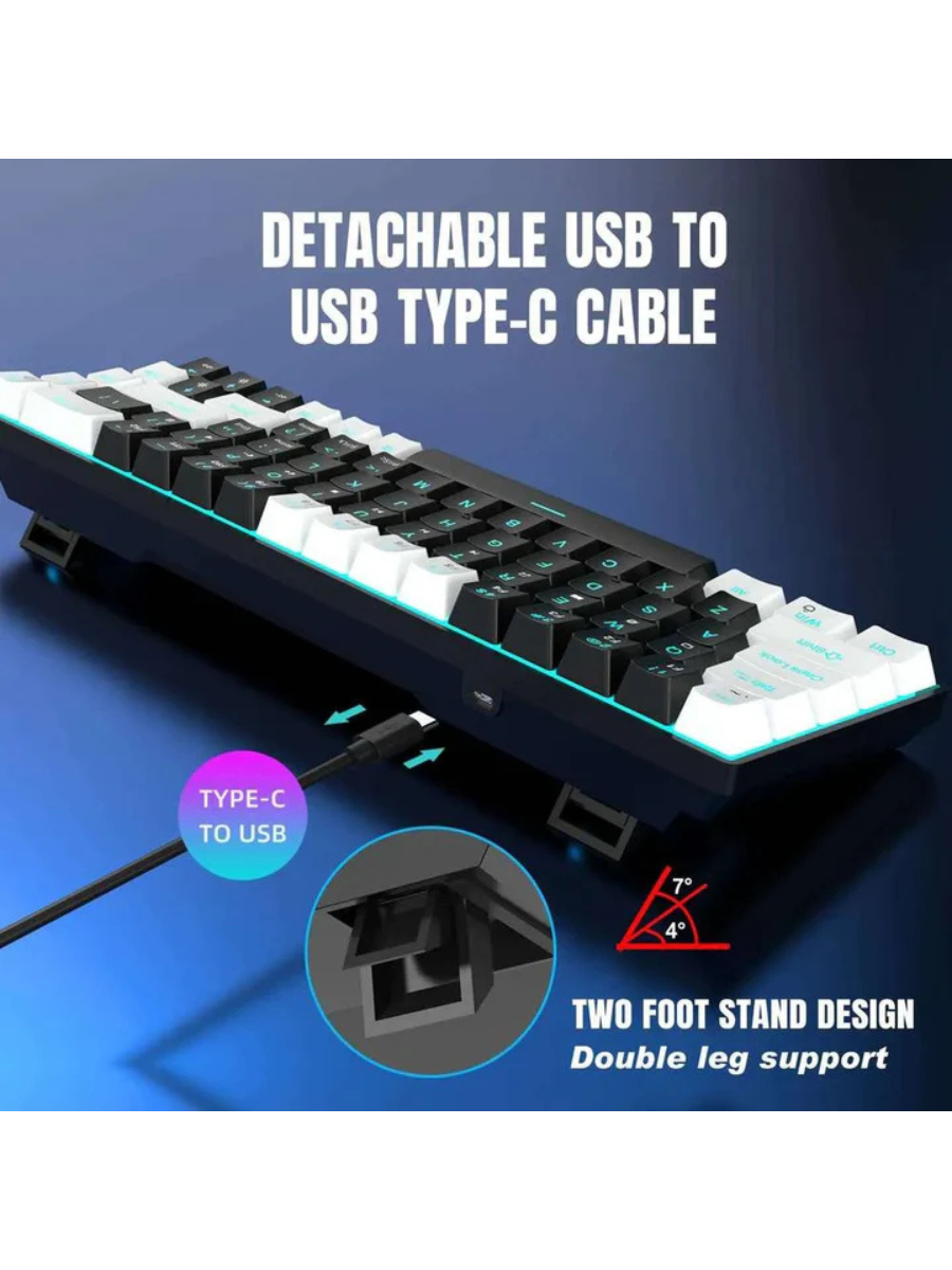 ErgoBacklit Pro Mechanical RGB Gaming Keyboard