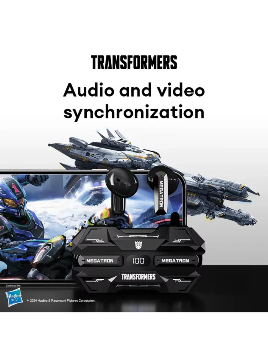 TF-T51 Transformers TWS Gaming Earbuds – HiFi Stereo Sound