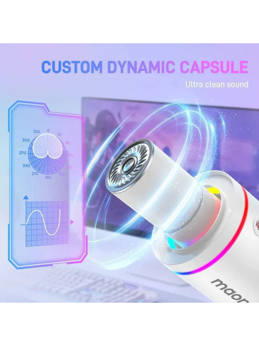 MAONO PD200X RGB + Streaming Mode Microphone